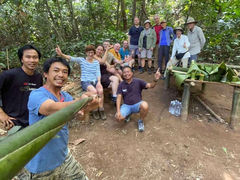 1 Day Trekking in Chiang Rai forest (walk only) - Hot springs: keep expectations modest