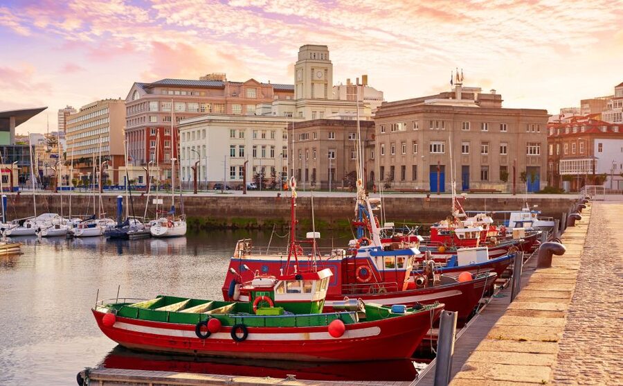 A Coruña: Historic Walking Tour Old Town and Highlights - María Pita Palace and the city’s grand public square