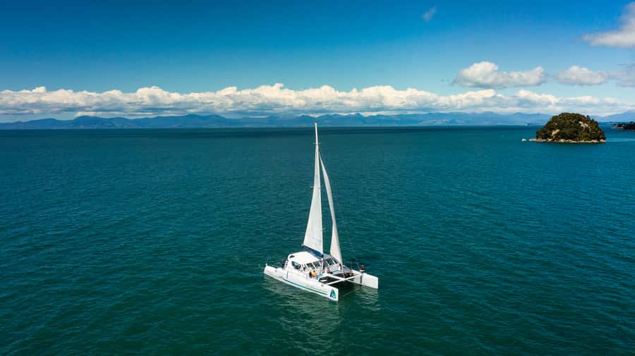 Abel Tasman National Park: Cruise, Walk & Sailing Tour - Te Pukatea Bay, the quiet beach stop