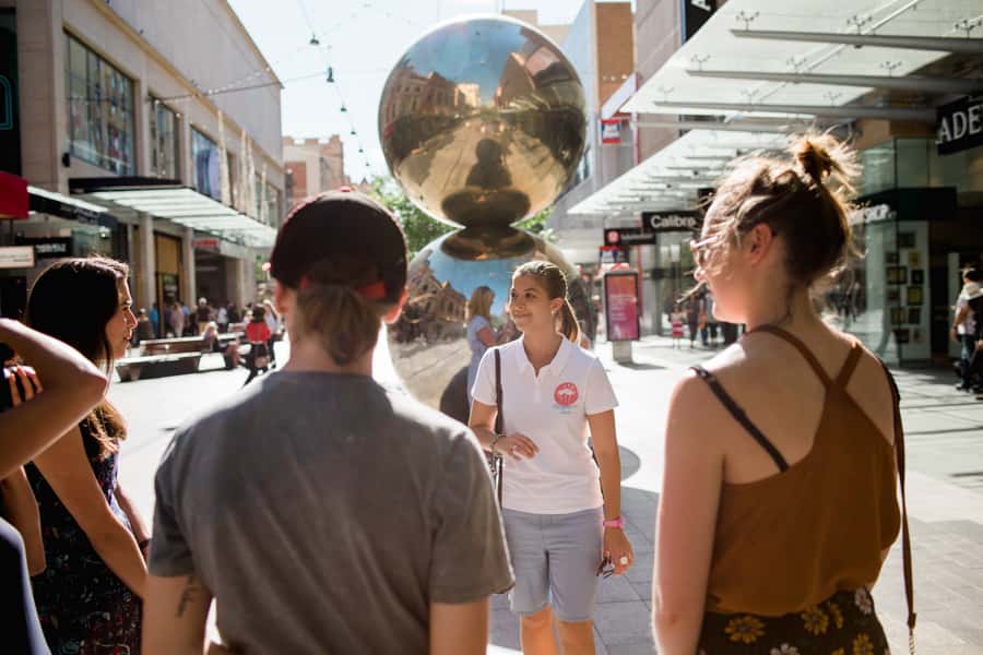 Adelaide: City Walking Tour with Guide - Starting with the Mall’s Balls