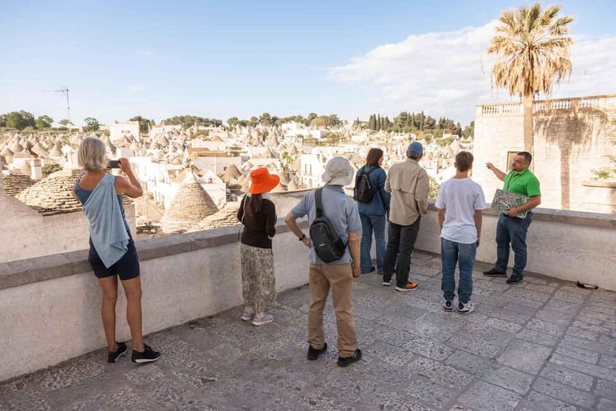 Alberobello: Walking Tour among Trulli Houses with a Local - The panoramic trulli view