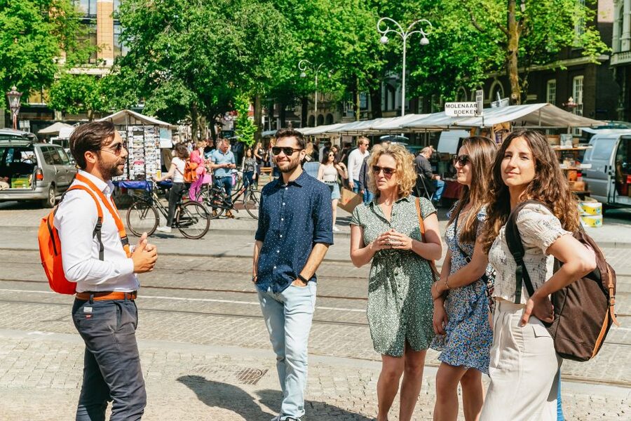 Amsterdam: Historical Highlights Walking Tour with Tasting - The Flower Market and Mint Tower