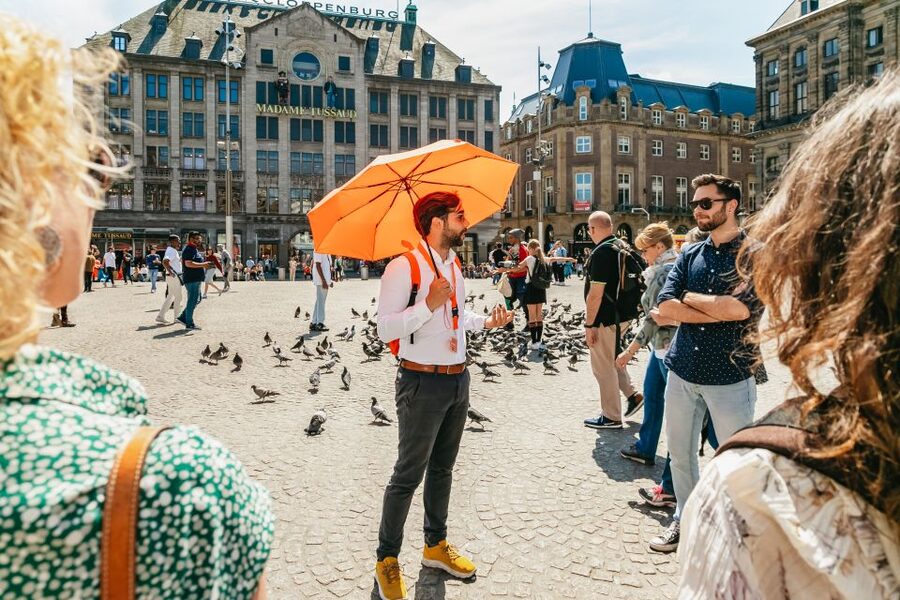 Amsterdam: Historical Highlights Walking Tour with Tasting - The LGBT street and Amstel River