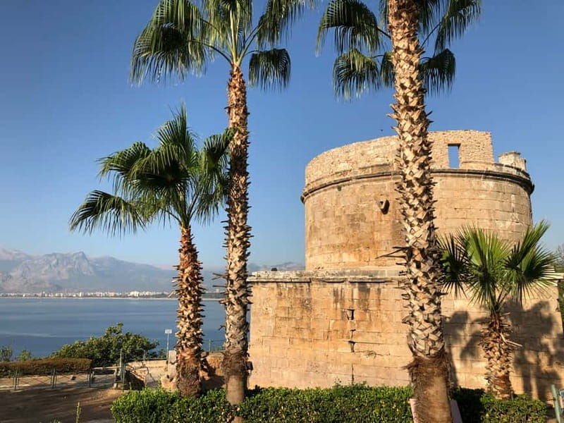 Antalya: Old Town Walking Tour with Dessert Tasting - Hidirlik Tower and views over the coast