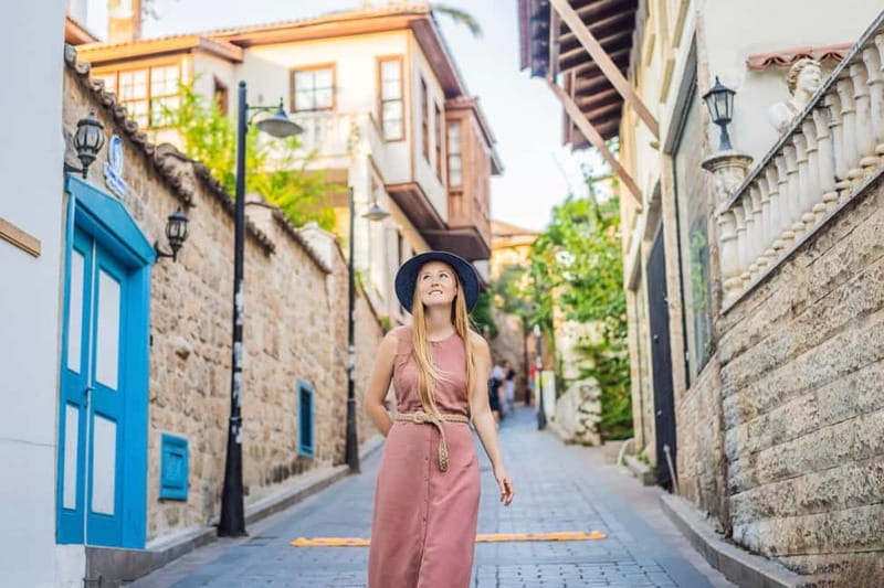 Antalya: Old Town Walking Tour with Turkish Tea and Baklava - Hadrian’s Gate and the Roman entrance to Kaleici