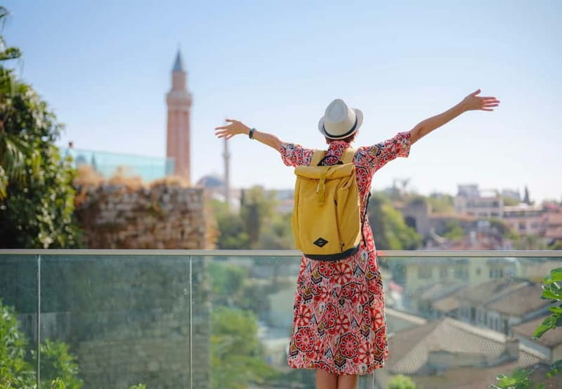 Antalya: Old Town Walking Tour with Turkish Tea and Baklava - The Clock Tower and the old defenses