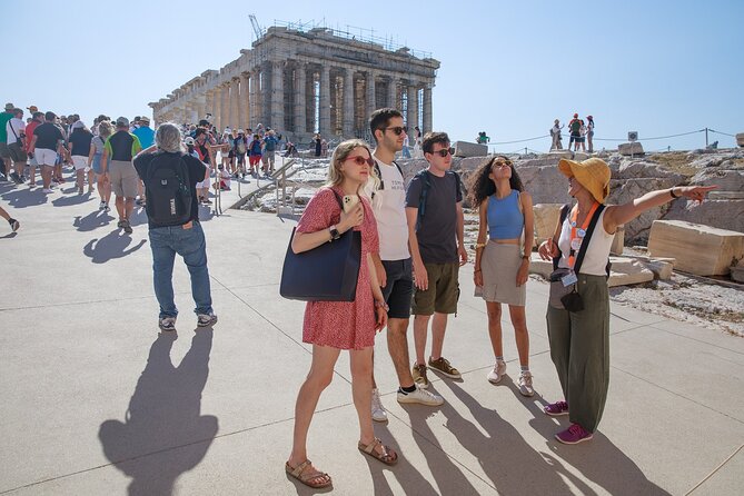 Athens Acropolis and Parthenon Walking Tour - Meeting near Dionysiou Areopagitou Street