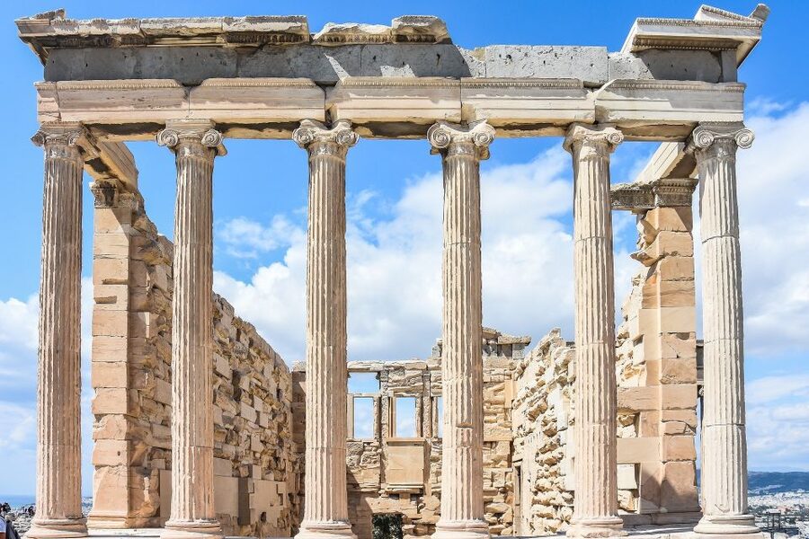 Athens: Acropolis Guided Walking Tour - Entering through the Propylaea
