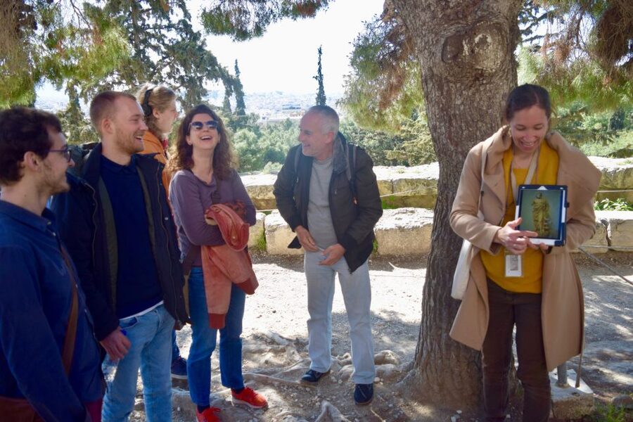 Athens: The Acropolis Guided Walking Tour in German - The Temple of Athena Nike and the Erechtheion