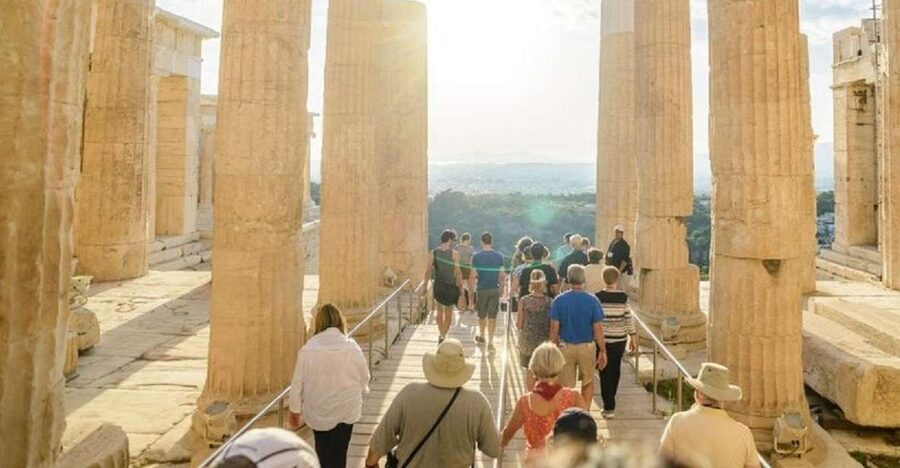 Athens: The Acropolis Walking Group Tour with a French Guide - The healing sanctuary and Odeon of Herodes Atticus