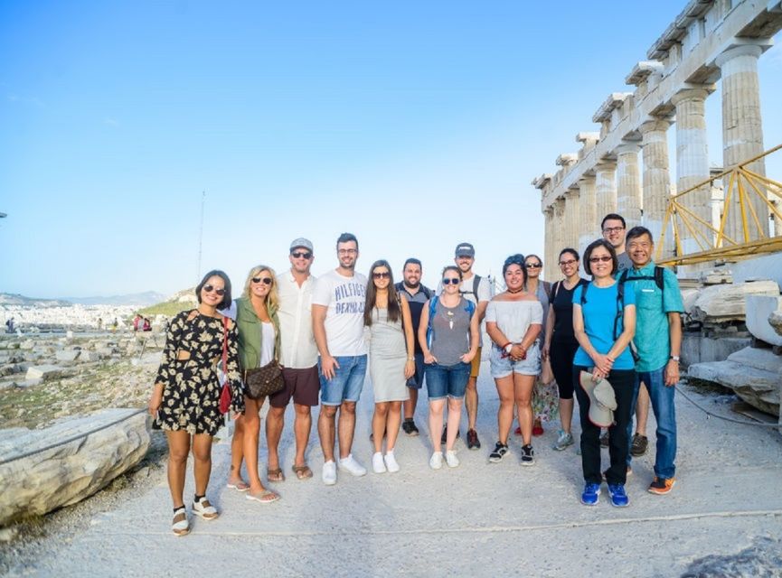 Athens: The Acropolis Walking Group Tour with a French Guide - The Temple of Athena Nike and the Erechtheum