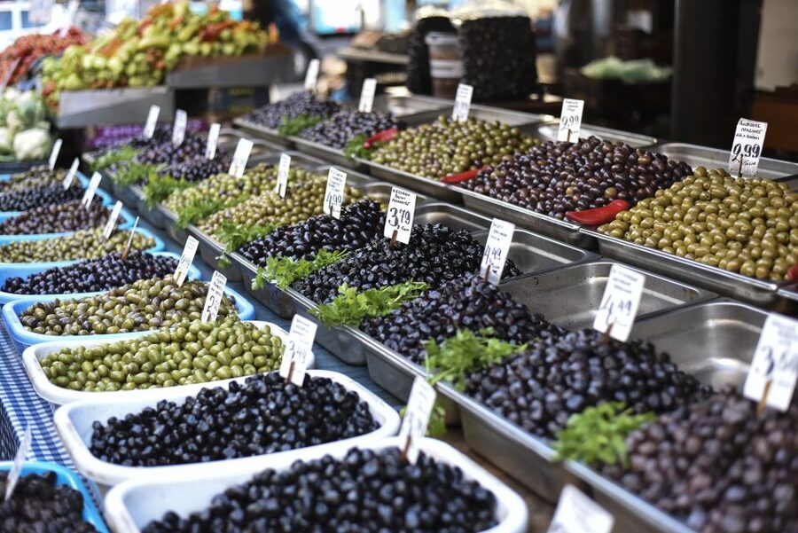 Athens: Ultimate Food Walking Tour with 15 Tastings - Cheese, yogurt, olives, and the food shop stops