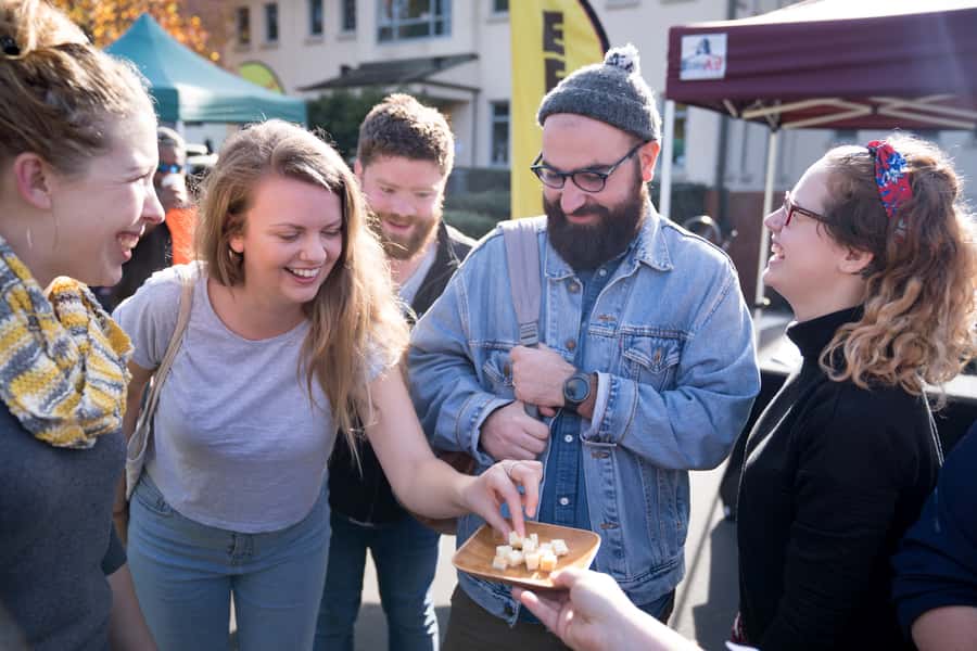 Auckland: Flavours of the City Walking Food Tour - Local cheese and the first taste of Auckland