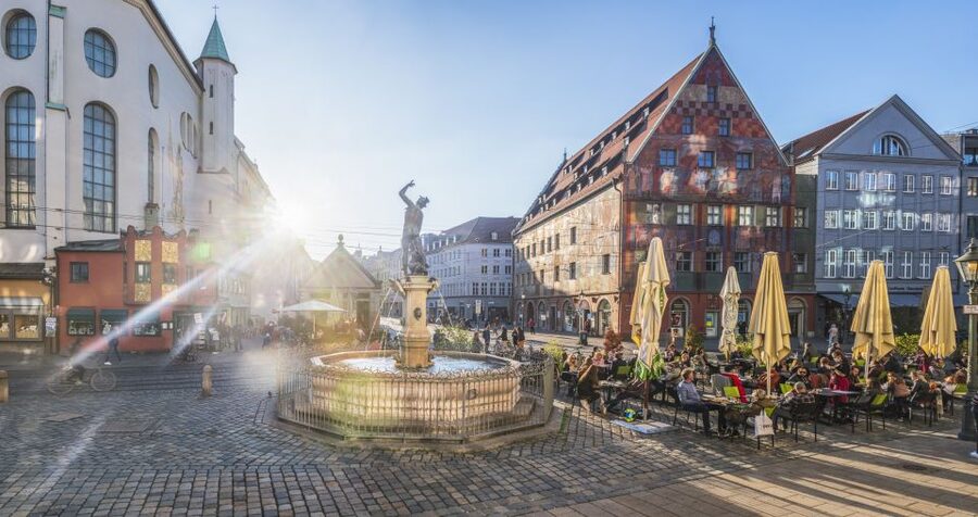 Augsburg's Water Management System - City Walking Tour - Starting in the Old Town beside Augsburg’s fountains
