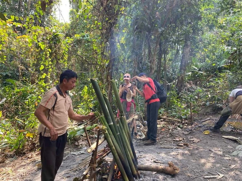 Authentic trek only walk in Chiang Rai jungle - Tea plantations and changing views
