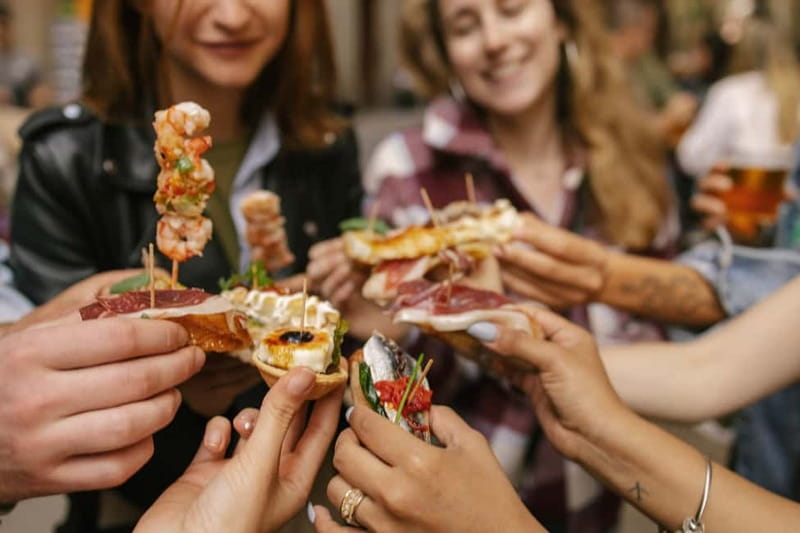 Barcelona: Food Walking Tour with Tapas and Wine - Four eateries, nine tapas, and a useful first taste of Barcelona