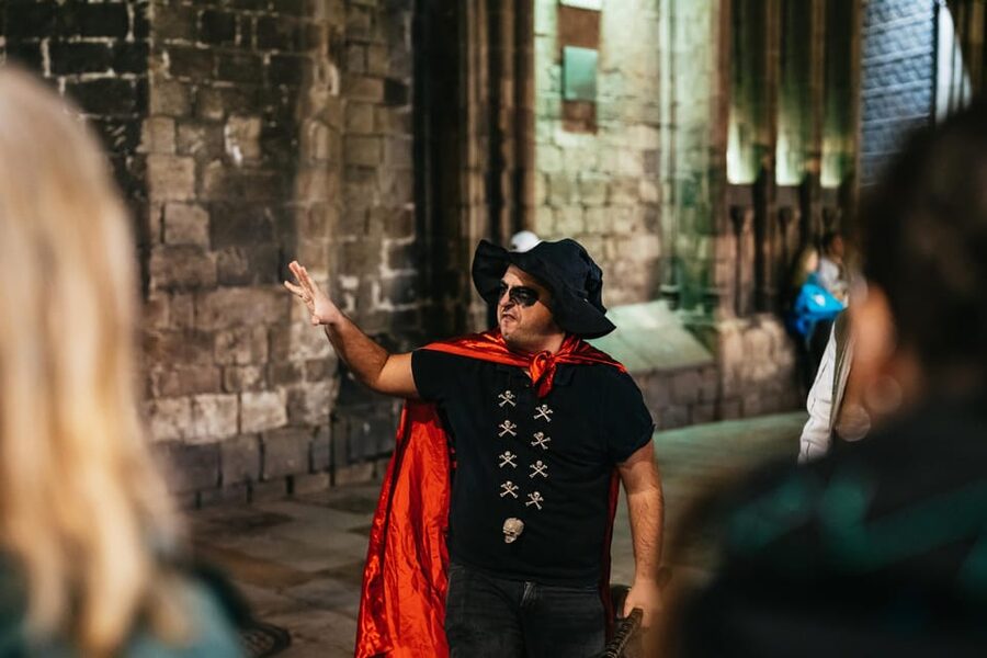 Barcelona: Gothic Quarter Ghosts and Legends Walking Tour - Walking conditions and evening comfort