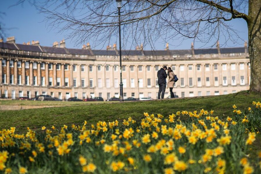 Bath: Bridgerton Filming Locations Walking Tour with Music - The Guildhall and Bath’s formal public spaces