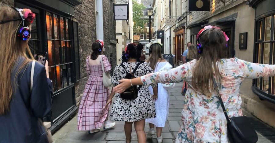 Bath: Bridgerton Filming Locations Walking Tour with Music - The Holburne and where the walk finishes