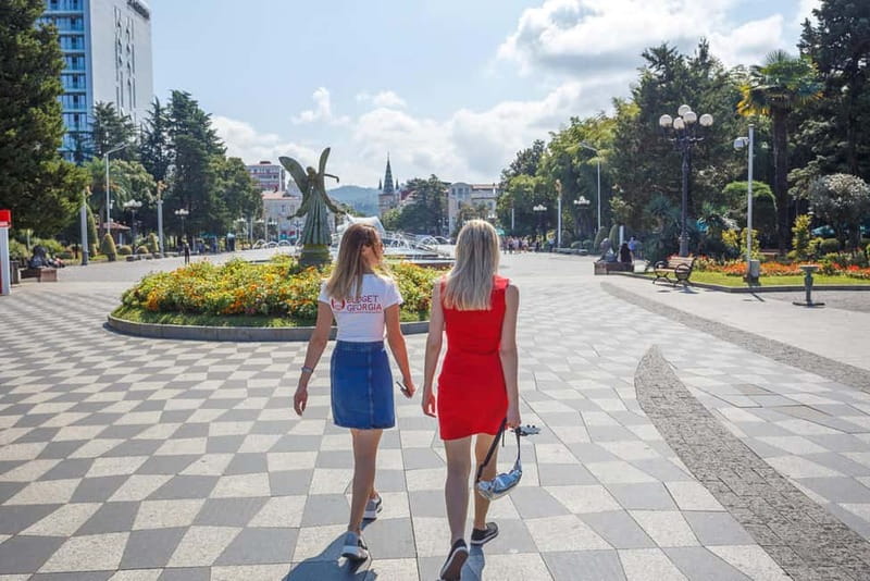 Batumi: Guided Walking Tour - Alphabet Tower and the open waterfront