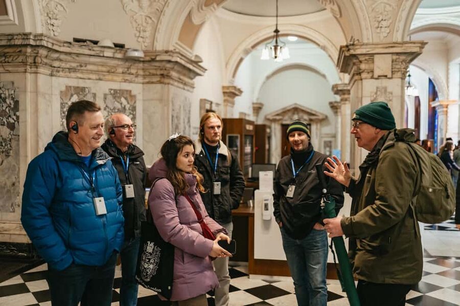 Belfast: The Troubles Walls & Bridges Guided Walking Tour - From City Hall toward Divis and the Falls