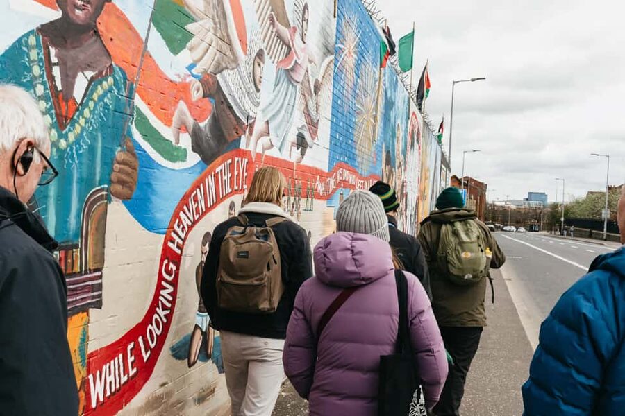 Belfast: The Troubles Walls & Bridges Guided Walking Tour - Starting beside Belfast City Hall