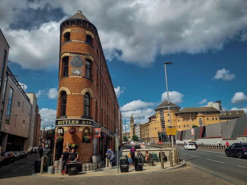 Belfast Walking Tour with a Local – History & Craic - Albert Memorial Clock and the problem of Belfast time