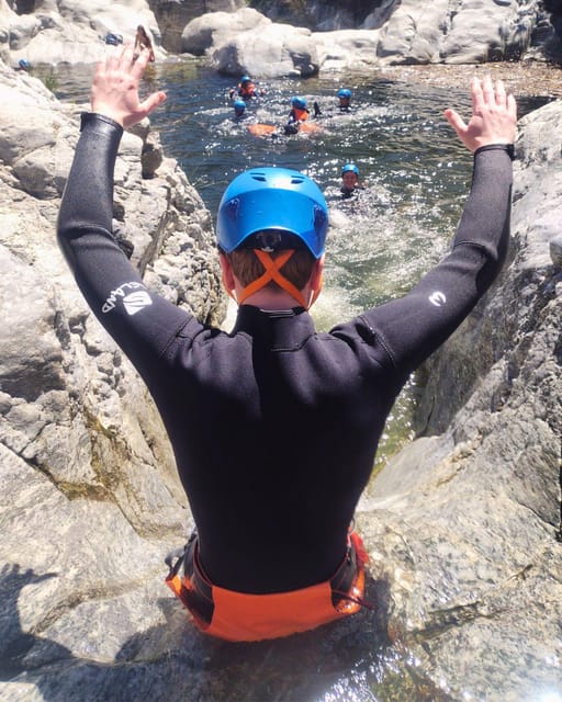Benahavís: Guided Canyoning Adventure (Benahavís River Walk) - Entering the Angosturas Canyon