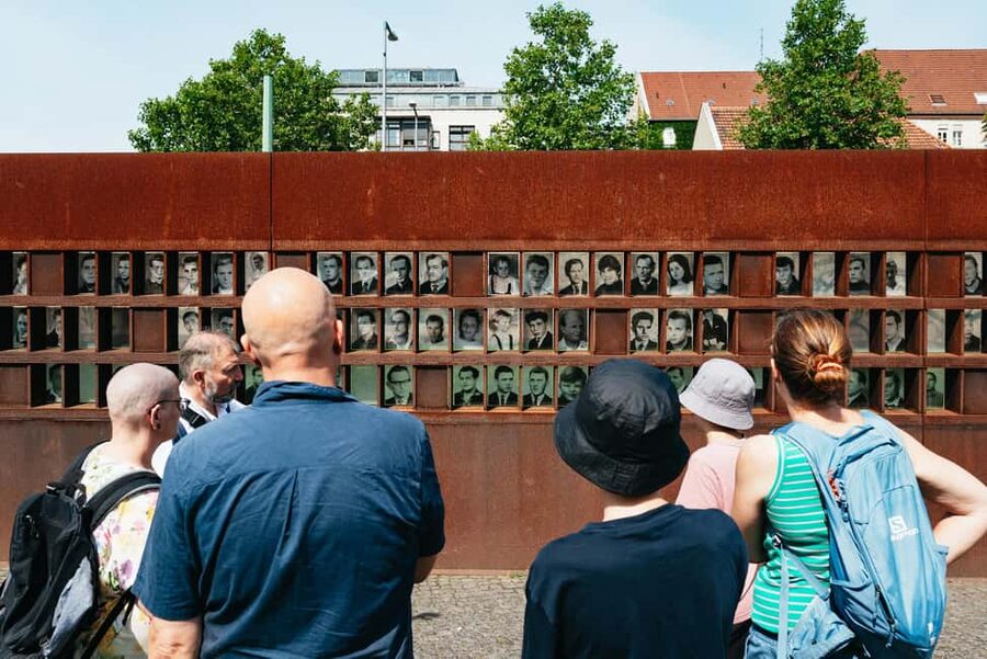 Berlin: Cold War Walking Tour on Berlin Wall Route - Seeing the Berlin Wall Memorial from above