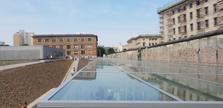 Berlin Historical Highlights Walking Tour - A thoughtful pause at the Holocaust Memorial
