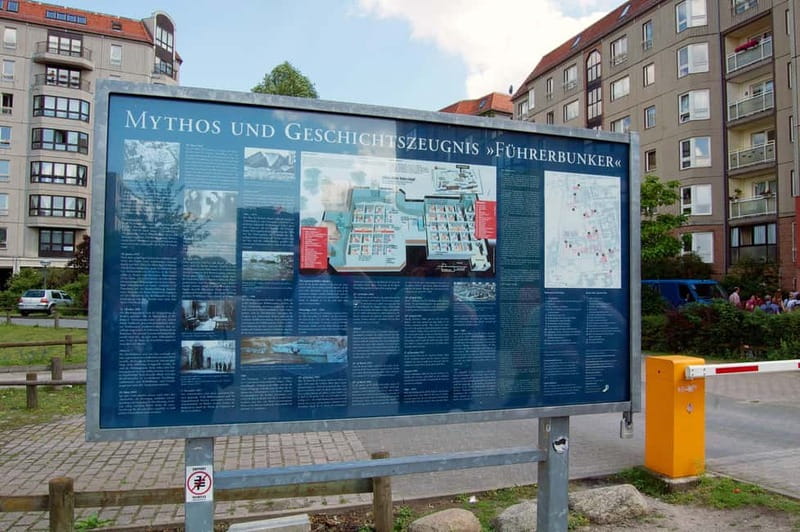 Berlin: Third Reich, Hitler, and WWII Walking Tour - The Topography of Terror at the end