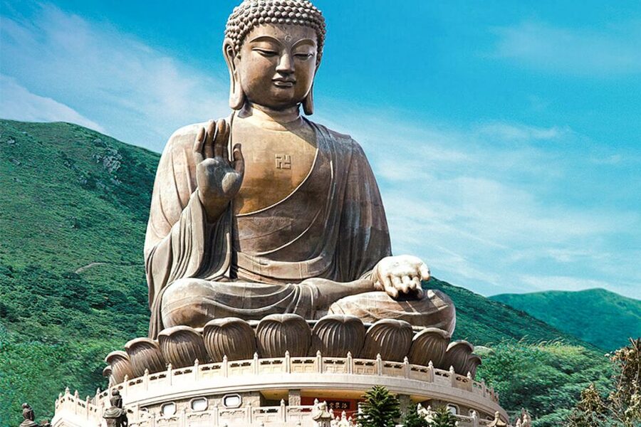 Big Buddha: Walk with Skip-the-Line NP360 Cable Car - Free time, refreshments, and the return journey