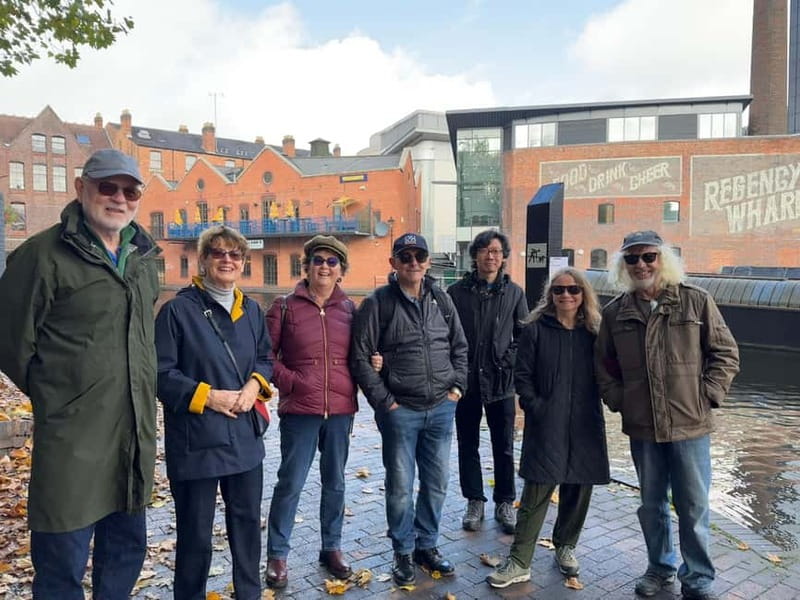 Birmingham: Guided City Center Walking Tour (10:30am & 2pm) - Broad Street and the canals story