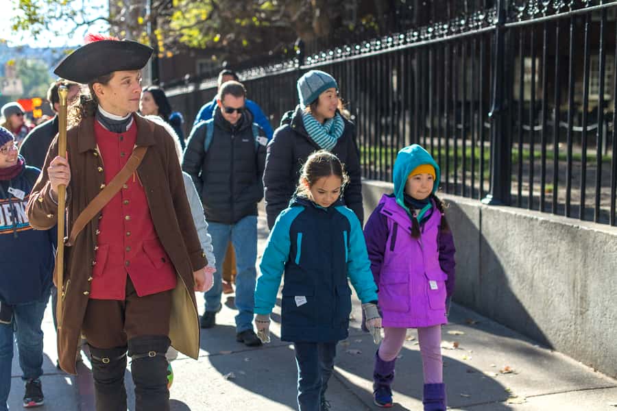 Boston: Official Freedom Trail® Walking Tour - Costumed storytelling, guide quality, and group size