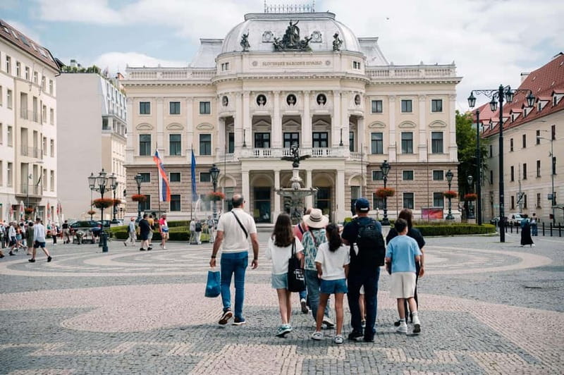 Bratislava: 1-Hour Small Group Walking Tour - Key points to know before you book