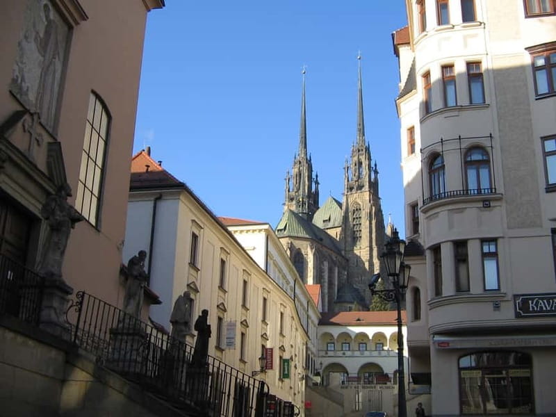 Brno: Historic Downtown Walking Tour - Capuchin Square and the monastery crypt