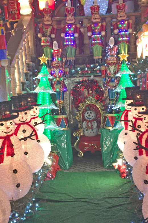 Brooklyn: Dyker Heights Christmas Walking Tour - Entering Dyker Heights after dark
