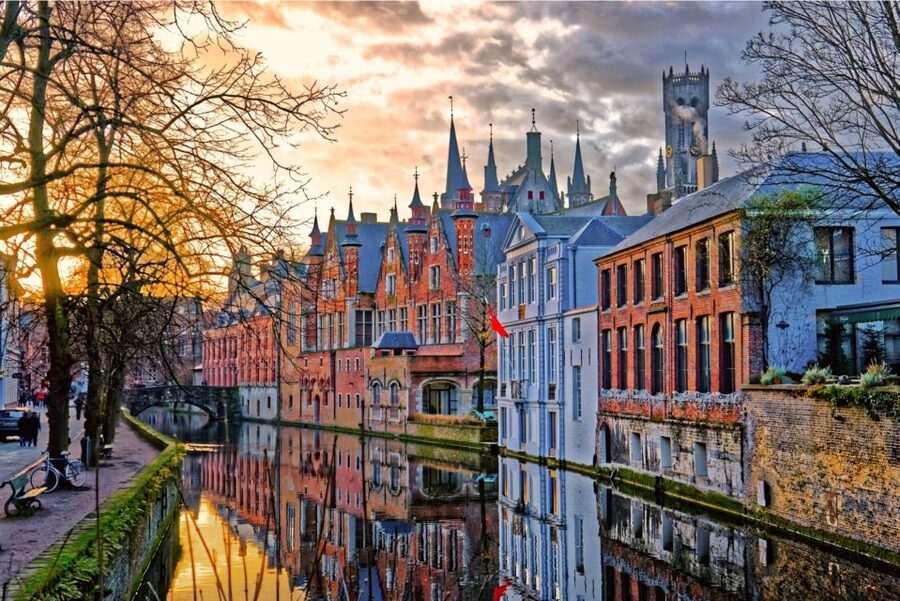 Bruges: Guided Walking Tour - Burg Square, the civic heart of Bruges