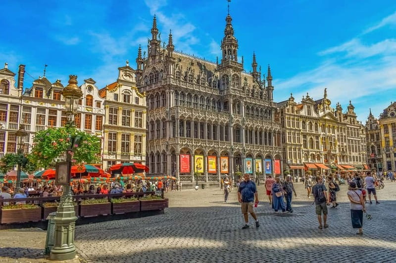 Brussels Highlights: Walking & Bus Tour with Waffle Tasting - Grand Place gives you the full Brussels welcome
