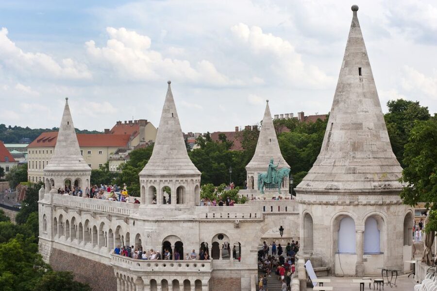 Budapest: Walking Tour in German - Chain Bridge and the first wide city views