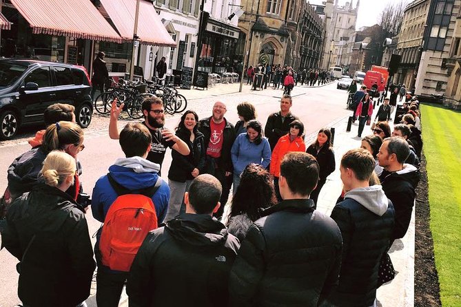 Cambridge University Walking Tour by Alumni™ Kings College Option - The Corpus Clock and the Eagle pub