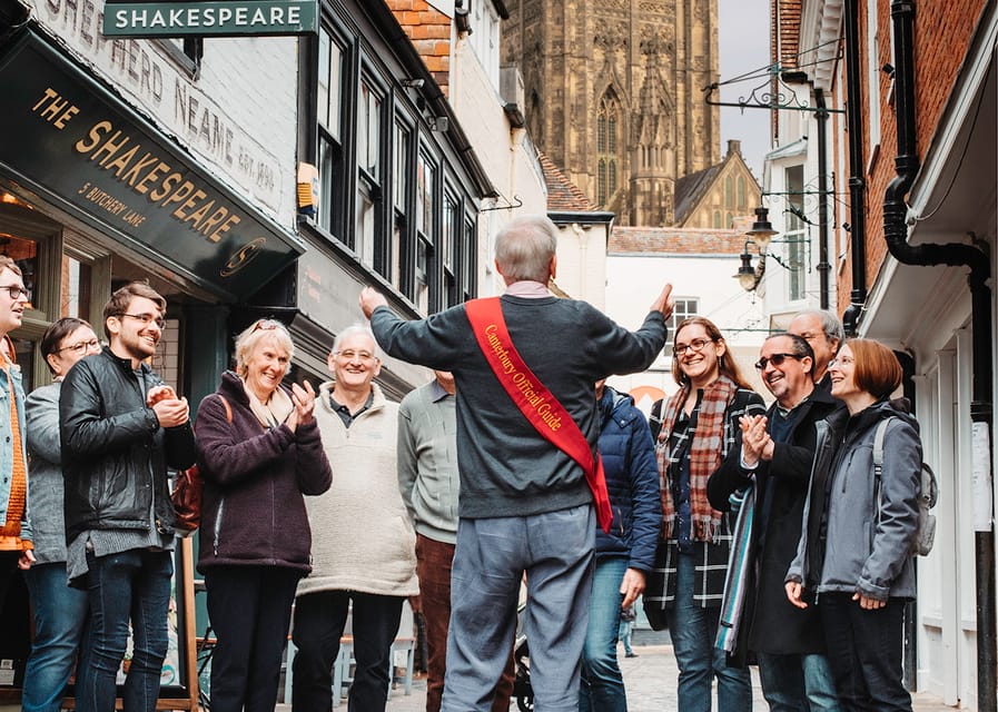 Canterbury: Walking Tour with Green Badge Guide - Practical ways to get more from the experience