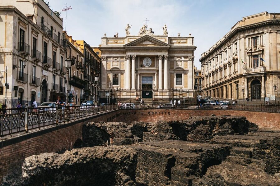 Catania: Guided Street Food Walking Tour - Piazza Stesicoro brings another round of savory food