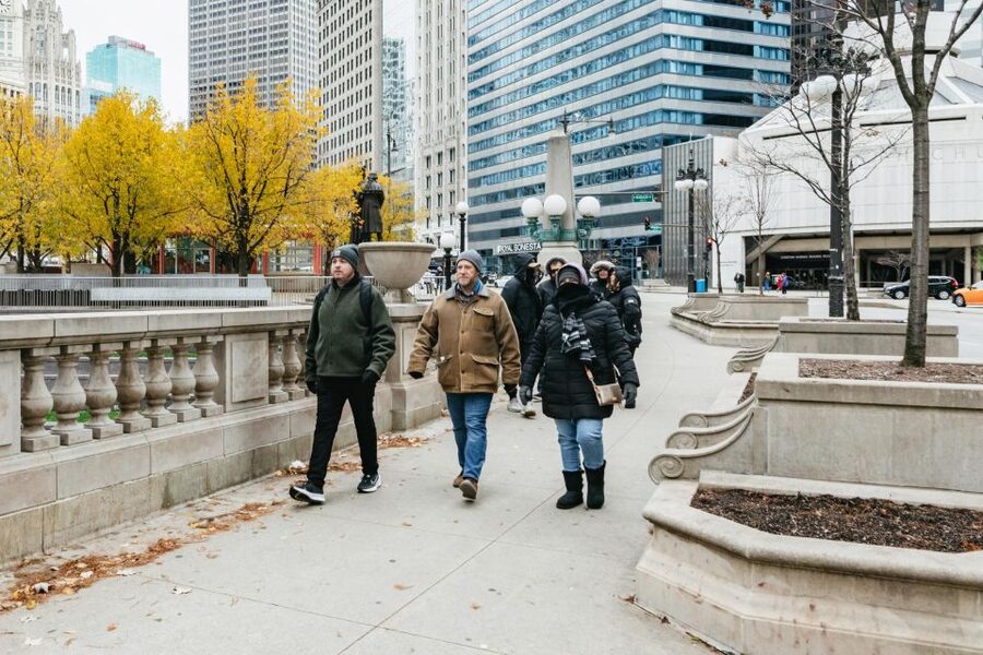 Chicago: Gangsters and Ghosts Guided Walking Tour - Palmer House, with a pause for a famous brownie