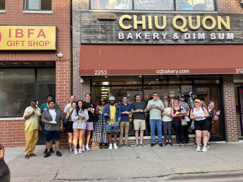 Chicago: Taste of Chinatown Food and Cultural Walking Tour - Finishing with egg tarts at Chiu Quon Bakery