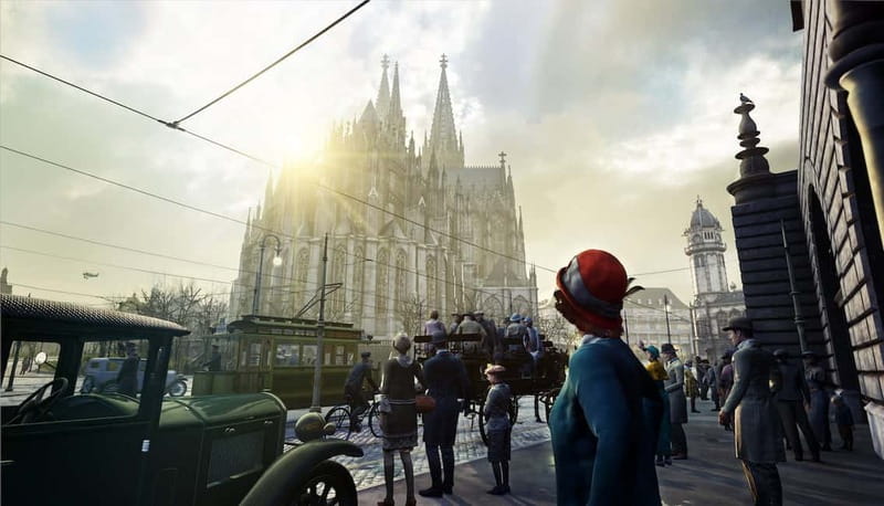 Cologne Cathedral Walking Tour around the cathedral with VR - Domplatte: the final outdoor stop