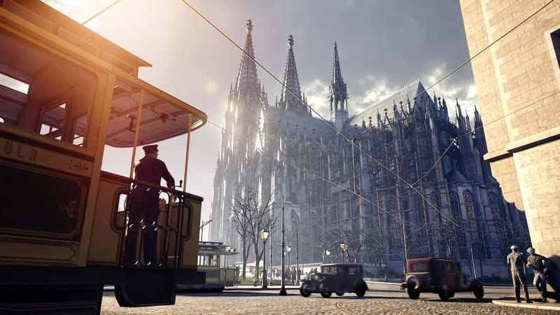 Cologne Cathedral Walking Tour around the cathedral with VR - Roncalliplatz: seeing the cathedral in context