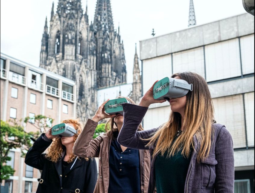 Cologne: Old Town Virtual Reality Walking Tour - Heumarkt and the walking links between the stops