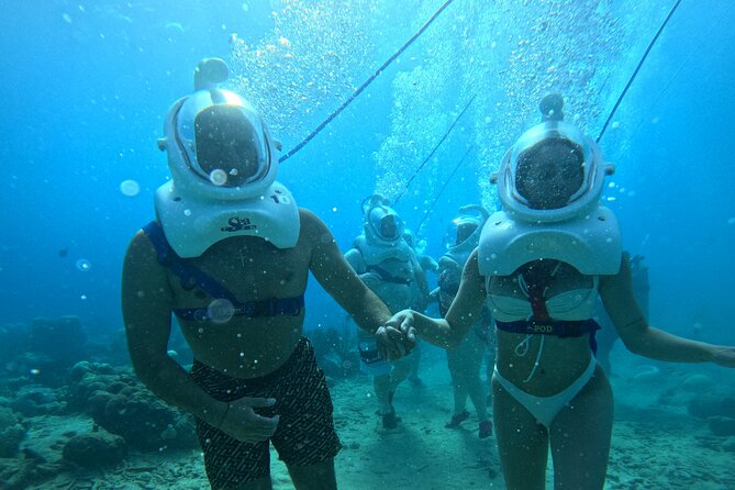 Curacao Helmet Diving-Walk the Ocean Floor, No Swimming Required - How long are you actually underwater?