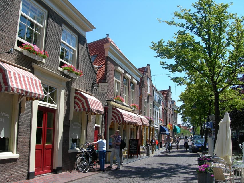 Delft: City Center Walking Tour - A viewpoint over the old center